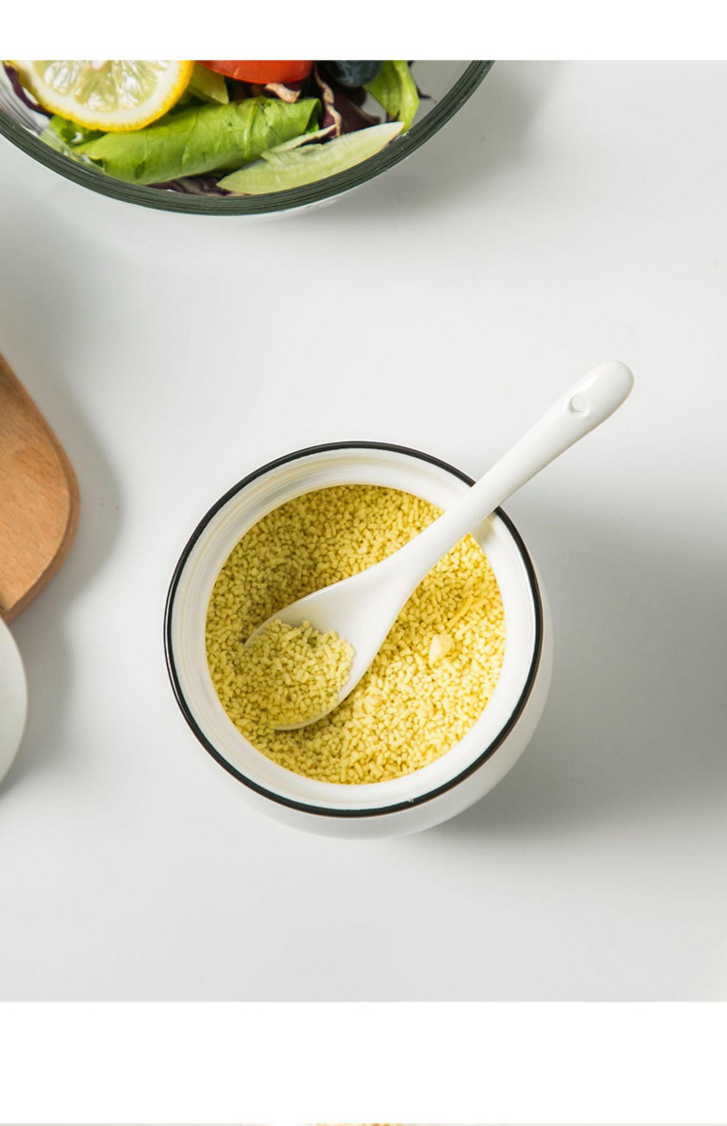 装盐罐单个家用带盖陶瓷调味罐猪油罐放盐调味盒仿古辣椒油罐家用