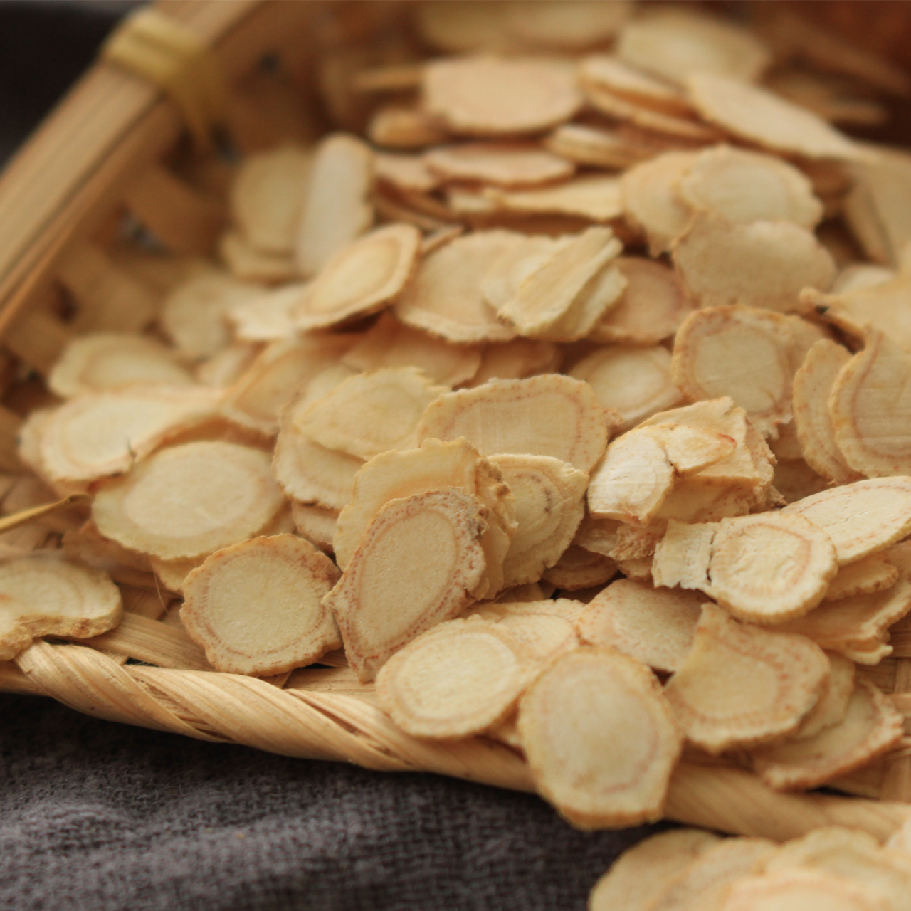 北京同仁堂西洋参切片500g含片整枝花旗参中片人参特级东北长白山泡水