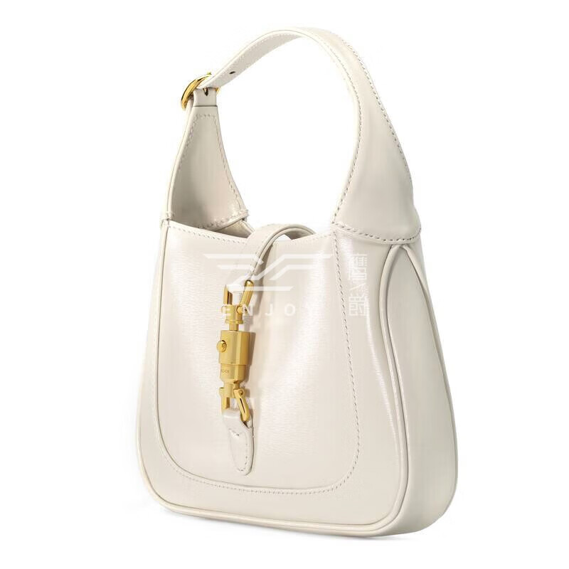 gucci古驰1961系列女士腋下包手提包斜挎包jackie迷你手袋气质优雅 浅