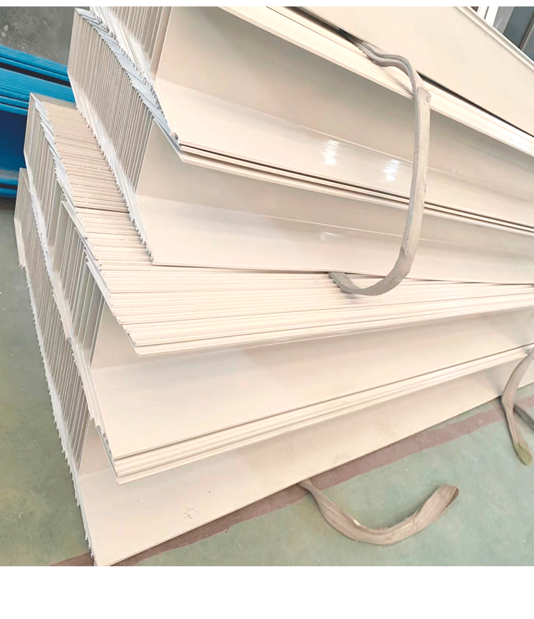 屋檐导水槽线条雨槽雨水槽花草种植槽u型水槽塑料雨水槽pvc天沟u型槽