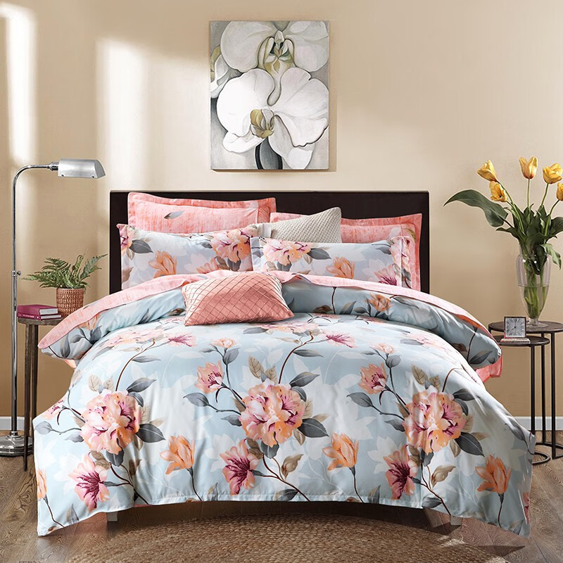 全棉加厚磨毛四件套床上用品