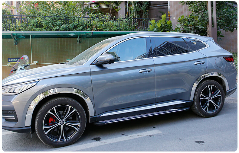 dmi外饰改装迎宾脚踏板装饰 宋plusdmi/宋prodmi专用魅影款脚踏板 对