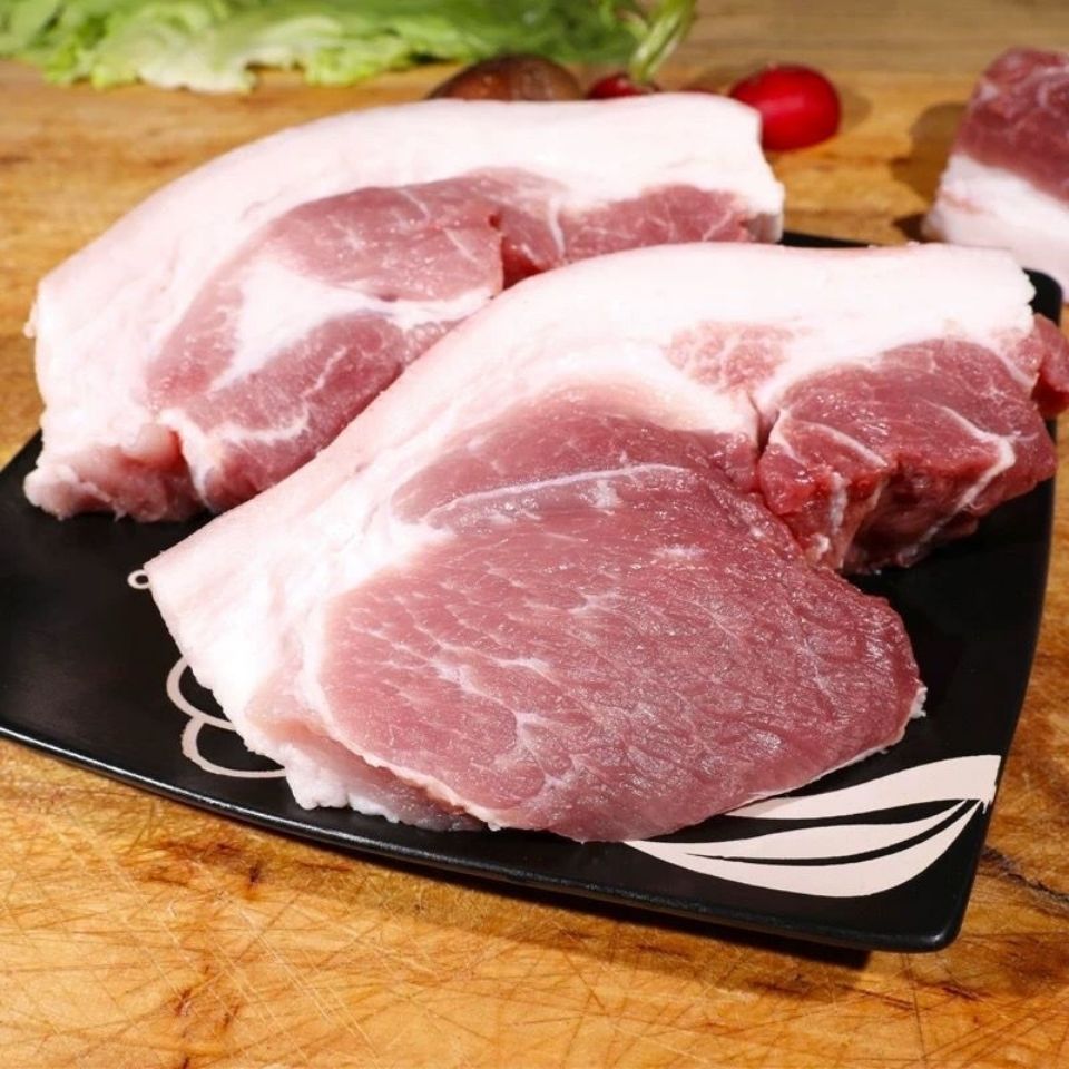 生猪肉生鲜新鲜去皮带骨猪后腿肉农户大猪后腿肉鲜猪腿肉 禧客鲜 去皮
