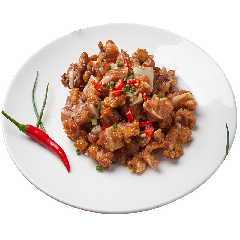 黄金粒粒爽350g腌制猪软骨蒜香孜然脆骨半成品特色菜油炸冷冻食材