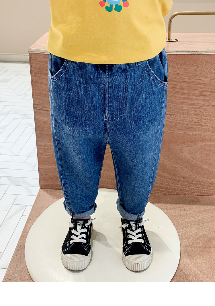 tutuboy童装宝宝牛仔裤春装洋气3岁儿童裤子宽松4男童长裤薄款5春秋