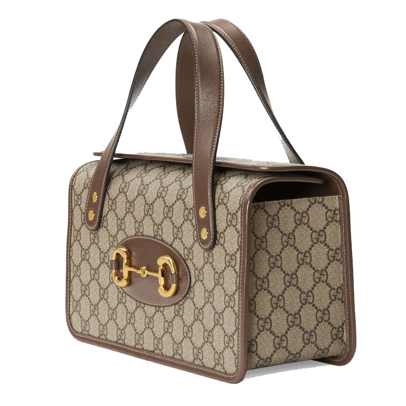 gucci古驰女包gucci 1955 horsebit小号手提包小方包 92tcg 8563双g