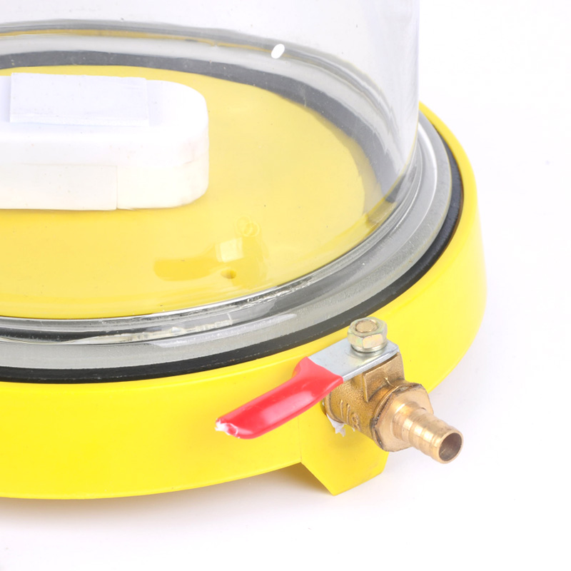 定制适用于抽气盘真空不能传声老式玻璃钟罩抽气机附真空罩物理实验