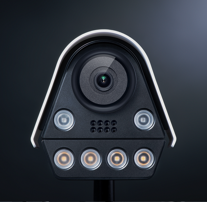 tplink双光全彩800万4k高清poe供电筒型变焦摄像头室外防水手机远程