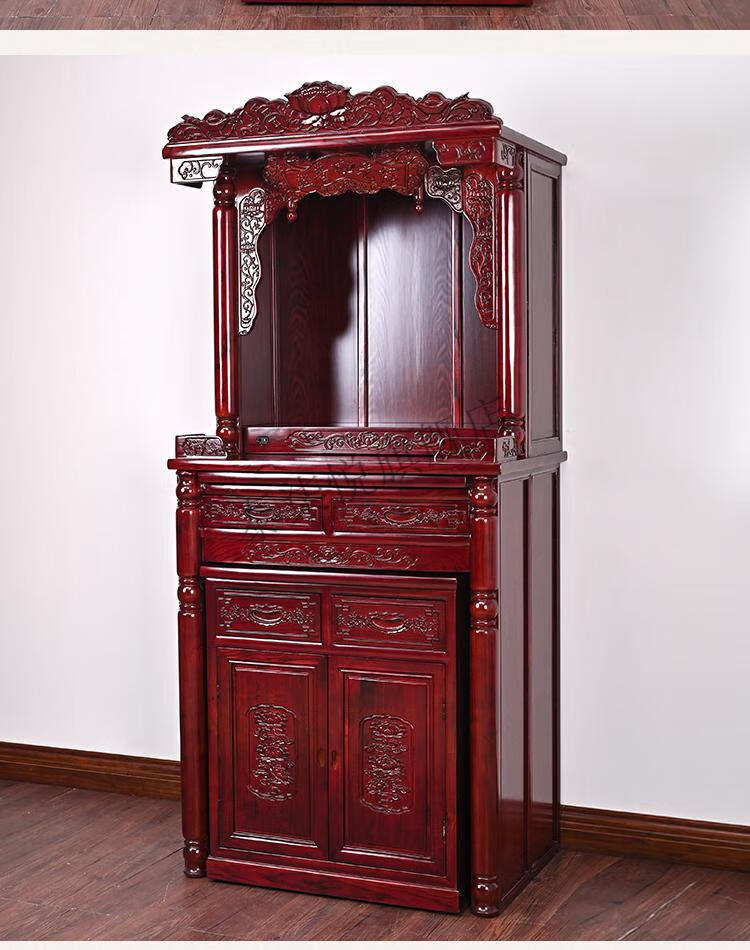 破损包补佛龛立柜家用神台供佛柜佛台供桌客厅佛像供奉台经济型观音台