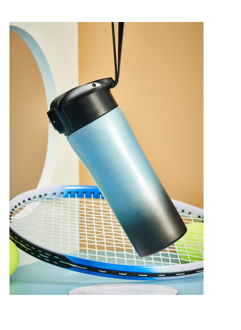 保温杯女学生简约便携水杯儿童水杯车载杯子abs外壳gu瓷内胆知性白