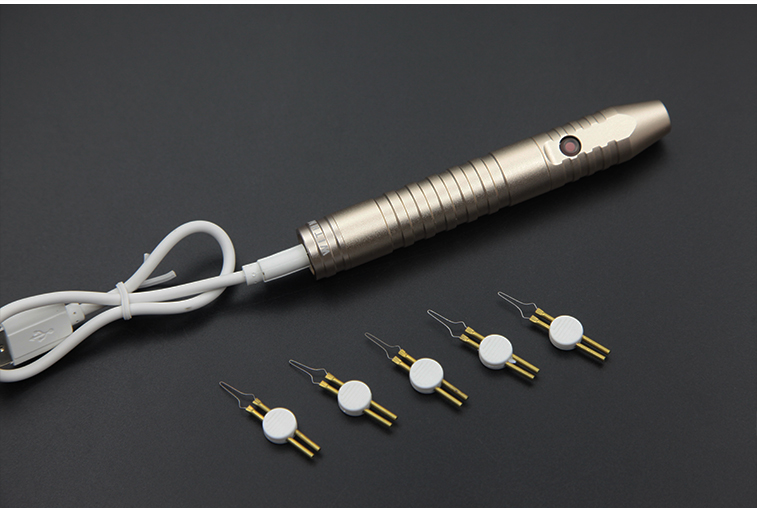 电凝笔止血器双眼皮手术工具充电式眼科美容整形器械灼烧电凝刀头 电