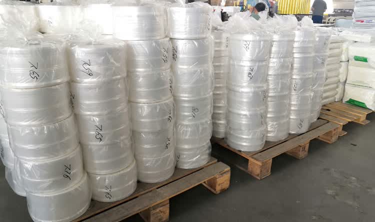 高压大号筒料筒膜卷膜透明塑料包装薄膜长条直通袋平口5160宽度5cm200