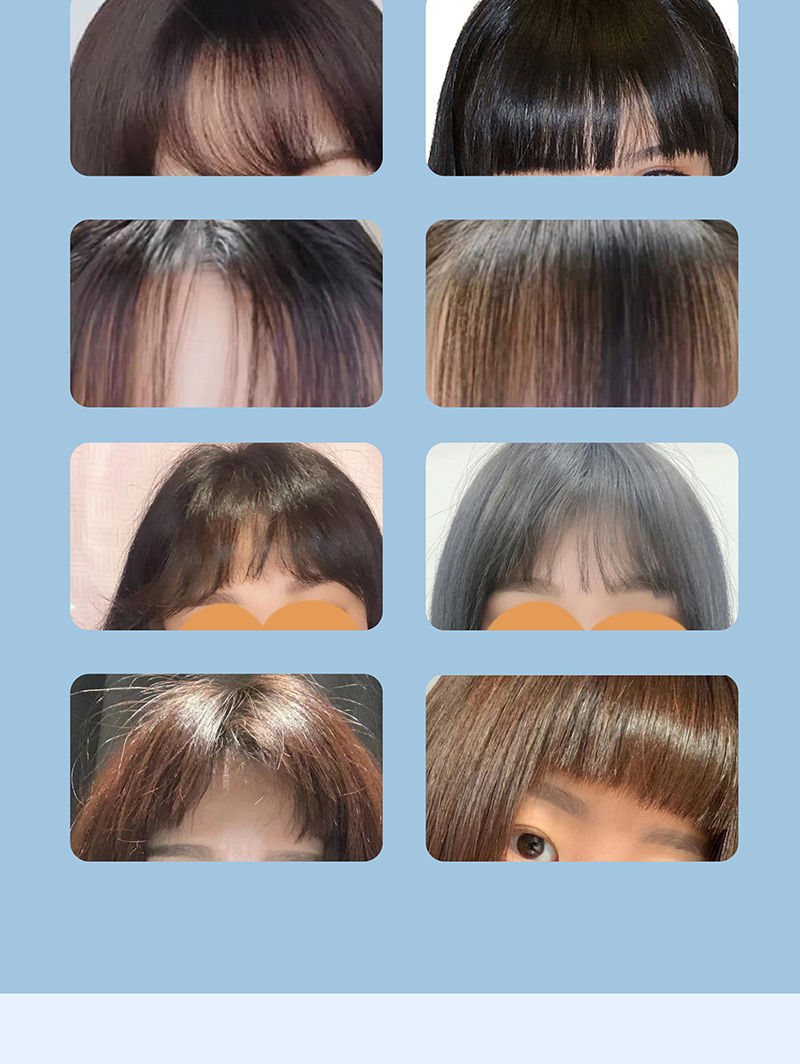 刘海刘海中分叉改旋角蛋白直发膏胎毛头发膏软化刘海软化剂刘海软化