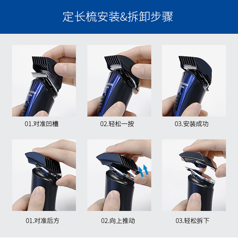 飞科剃头刀电推剪头发神器婴儿童理发器工具全套装成人寸头自迅图套餐