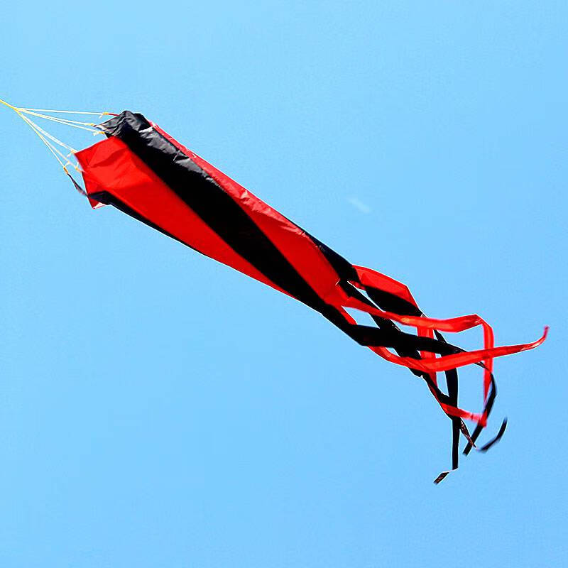 充气风筝金展翼风筝尾巴立体尾飘吊桶旋转尾巴挂件充气桶筒尾快速挂环