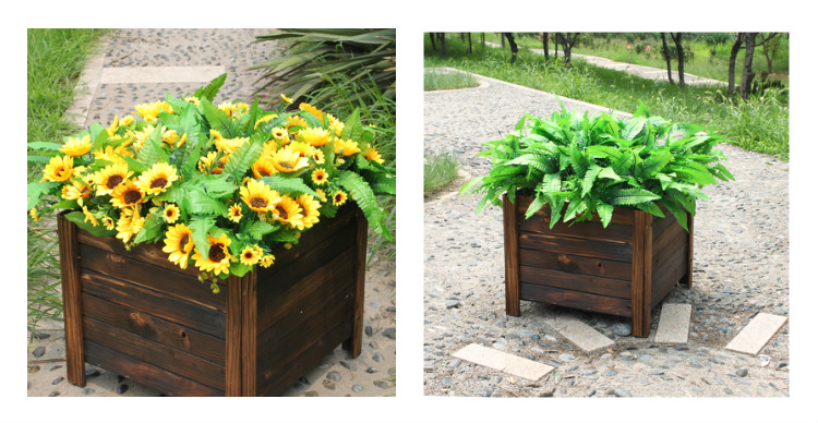 瑾禾绿化室外仿真花围栏装饰假花户外工程商场幼儿园花箱装饰塑料花