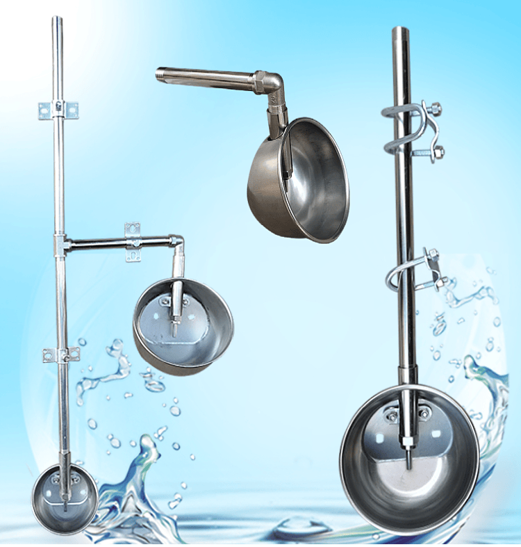 猪用自动饮水器套装整套猪喝水鸭嘴式加厚产床定位栏配件养猪设备s12