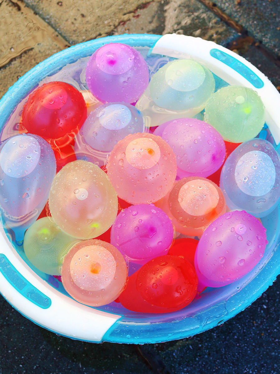 水气球儿童水气球小号快速注水夏天装水水球水弹小玩具儿童玩打水仗