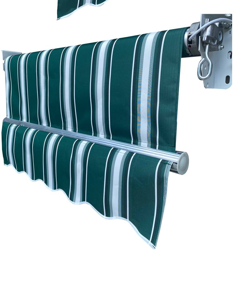 阳台雨棚伸缩 垂直遮阳吊帘遮阳棚伸缩升降雨棚电动户外窗户阳台卷帘