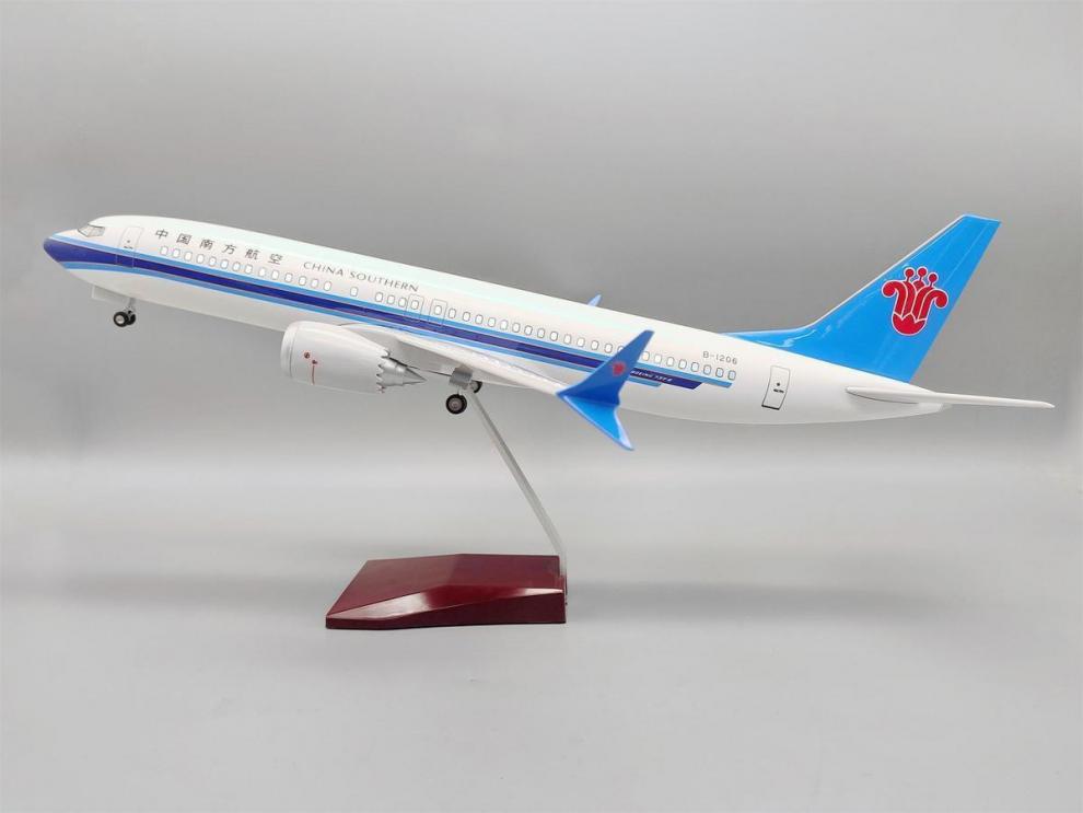 东航波音737800山东航空b国航厦航南航带轮子仿真蒙古客飞机模型737
