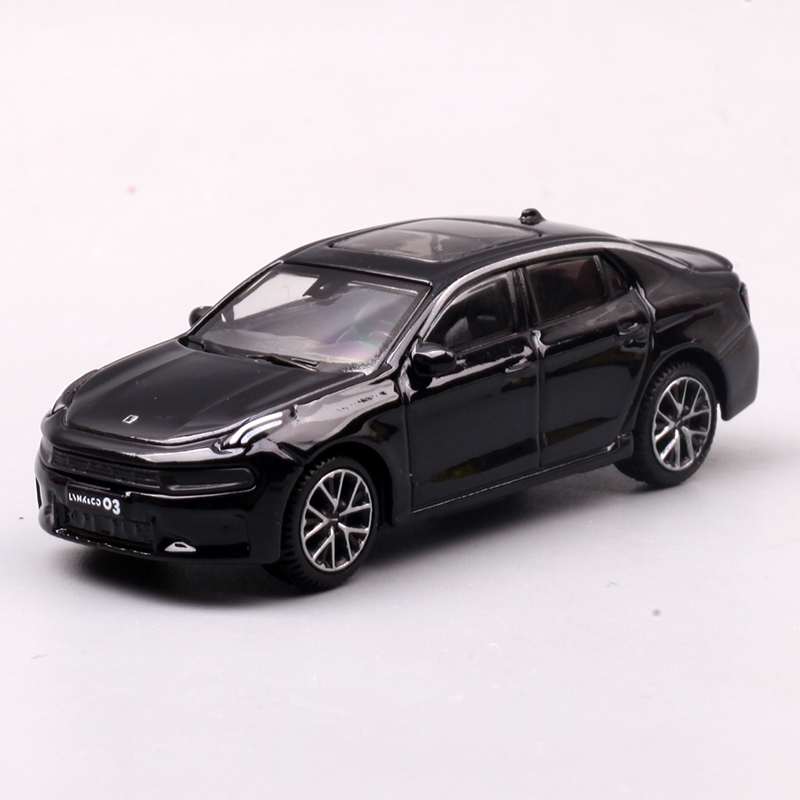 领克05车模型1:64 02hb03 指尖合金小汽型玩具礼物摆件 领克05,灰色黑