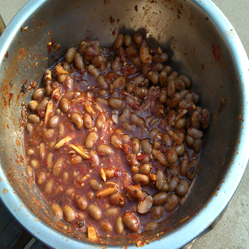 苏北宿迁徐州特产农家食用鲜香辣臭酱盐豆子豆臭农产品多省【图片