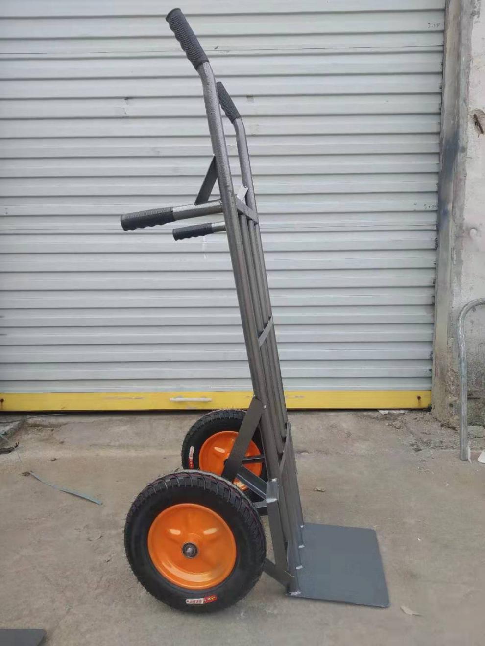 加厚老虎车二轮手推车载重王转运车搬运车物流车拉货车手拉车拖车角铁