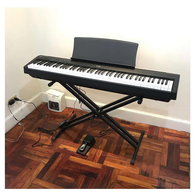 kawai卡瓦依数码电钢琴es110卡哇伊88键重锤初学家用便携电子钢琴定制
