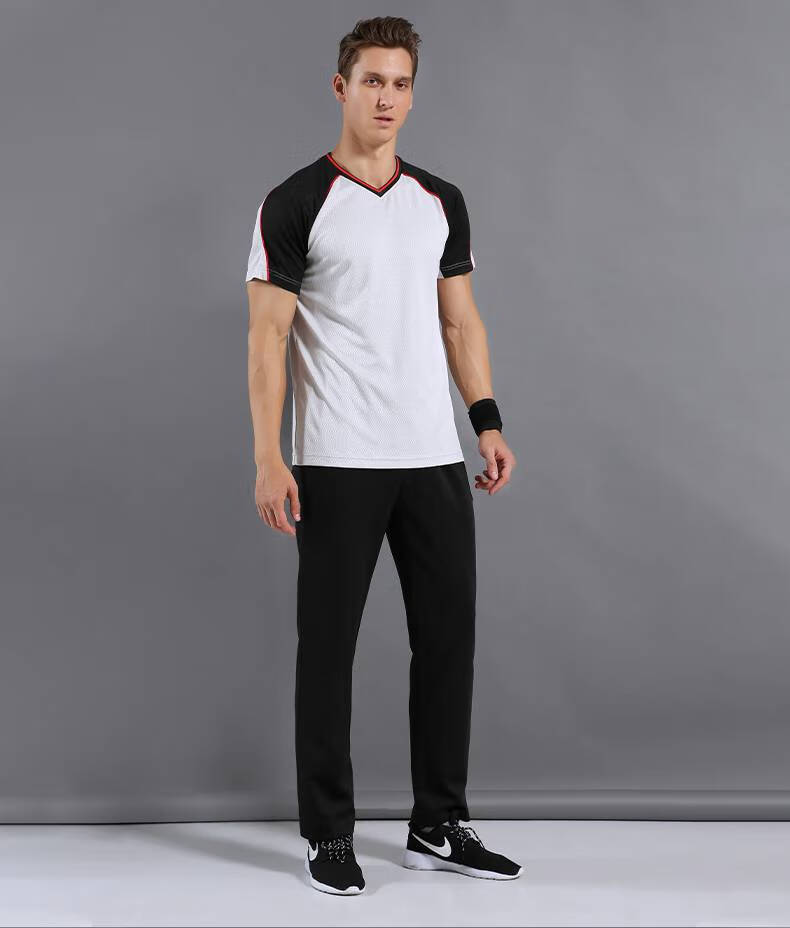 篮球裁判服套装男夏季裁判员服装上衣裤子团体女裁判衣裤定制印字