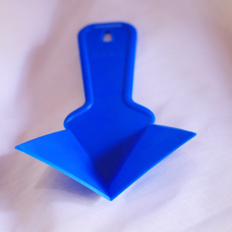 刮腻子阴角器 加厚千手阴角 塑料阴角器工具 白色三角刨刀 蓝色加厚阴