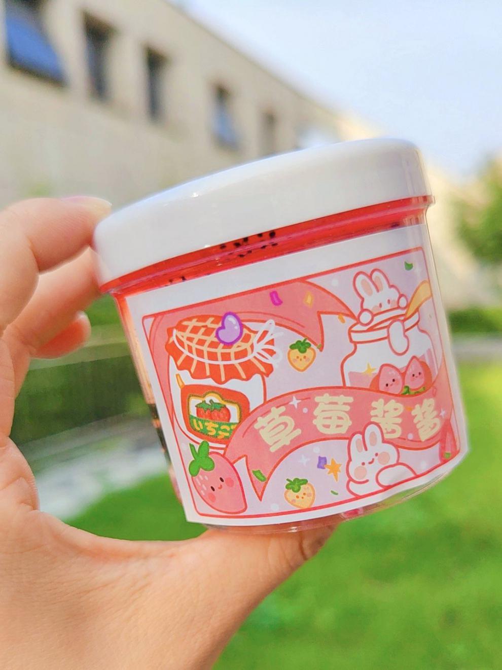 胶圆子的美食派对全套晶泥女孩可爱解压创意玩具女生闺蜜礼物随机3盒