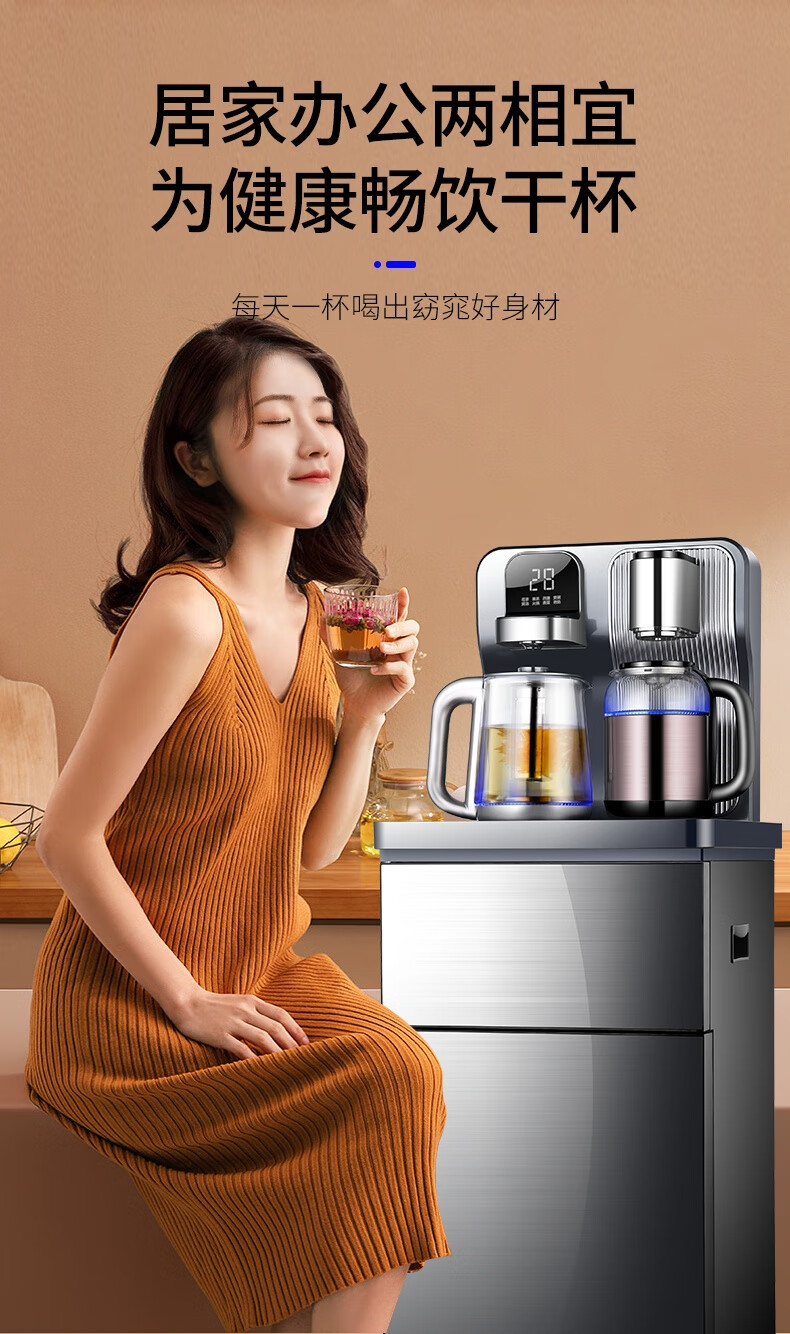 苏·泊尔茶吧机适用饮水机ronylsetar茶吧机家用双