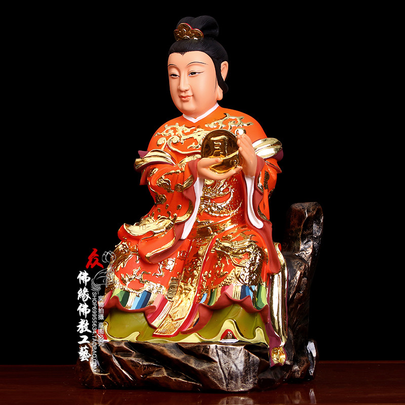 太阴太阳神像太阳星君太阴星君日月星君日月之神树脂道教神像摆件 16