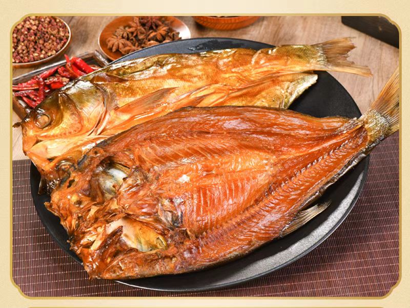 【电视同款】湖南省长沙县北山镇罗姐腊鲢鱼整条 特产烟熏腊鱼干熏鱼