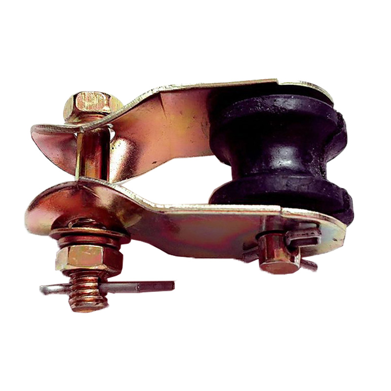 家用客厅工业学校电风扇吊扇配件吊杆安装组件滑轮吊夹结构橡胶轮