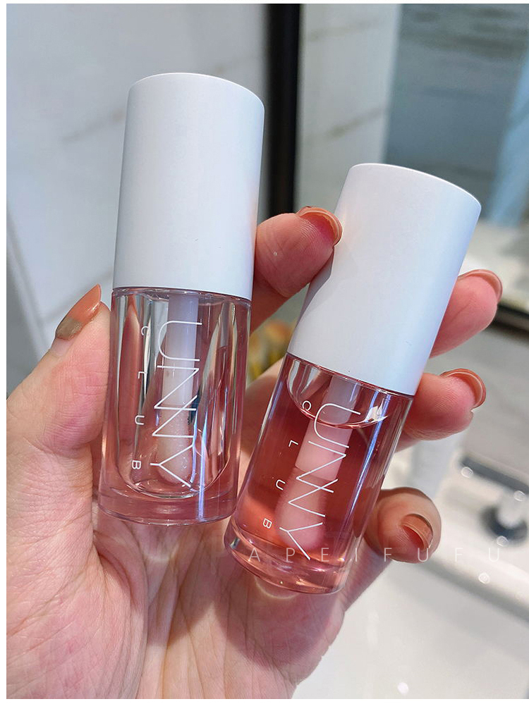 unny唇油女保湿滋润透明嘟嘟唇蜜玻璃唇润唇膏死皮淡化唇纹03蜜糖初恋