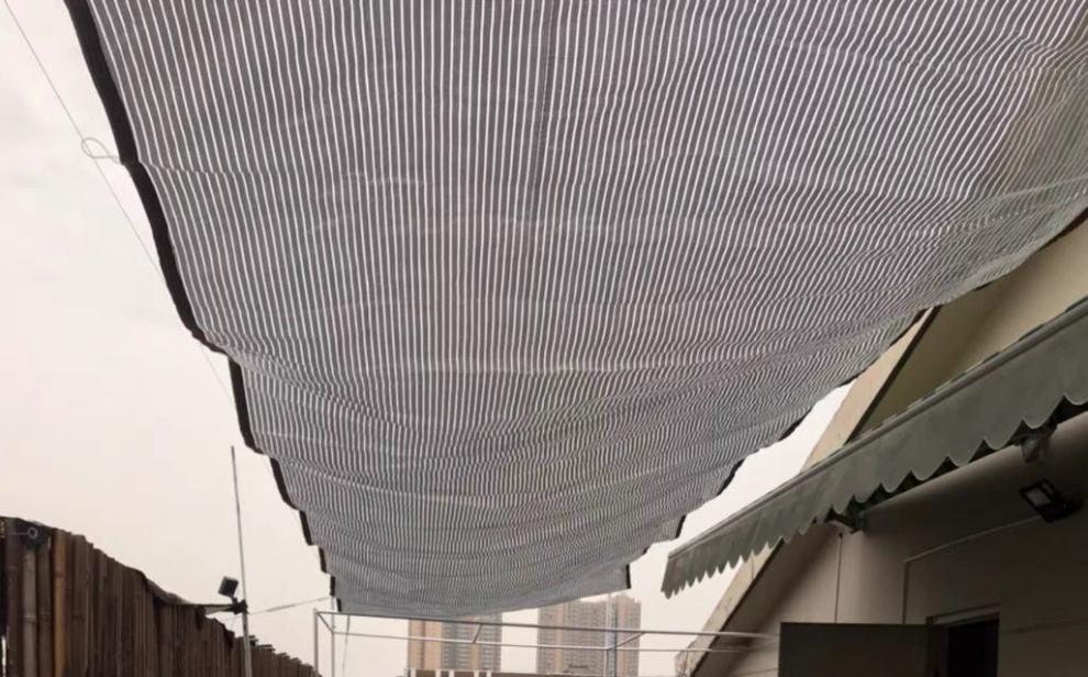 春枝韵园艺银色户外遮阳网防晒网铝箔网多肉阳台楼顶庭院阳光房遮阴网