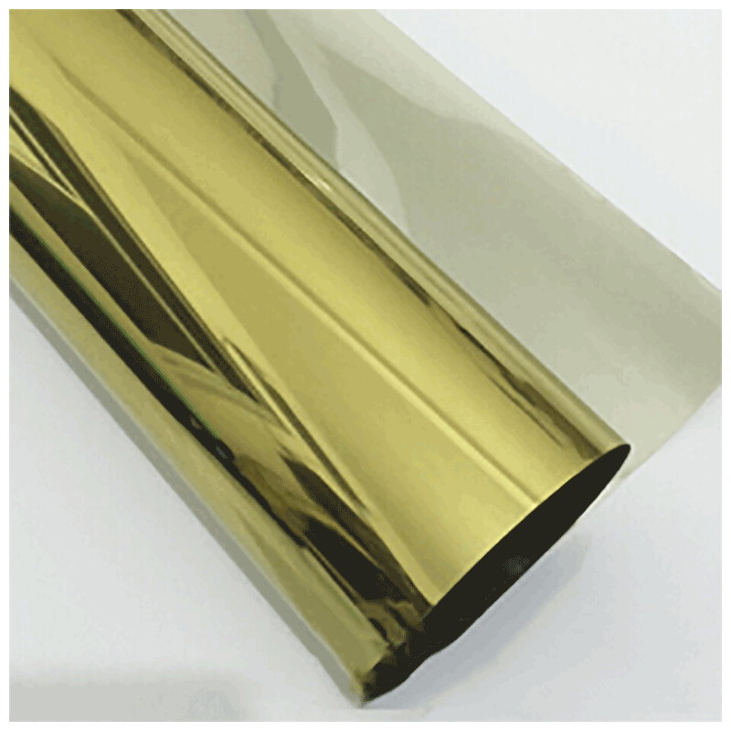 定制单向反光镜面隔热膜防爆膜太阳膜玻璃膜阳台遮光窗户贴纸家用蓝银