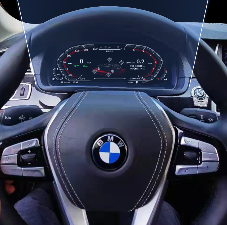 宝马5系6系7系x3x4x5x6f10f11f18智能液晶仪表盘专车改装中控 宝马x5