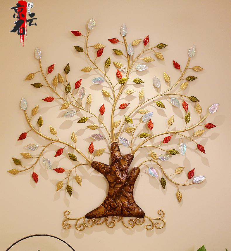 京石云铁艺壁挂壁饰墙饰立体墙面玄关创意挂件挂饰欧式家居装饰品j款