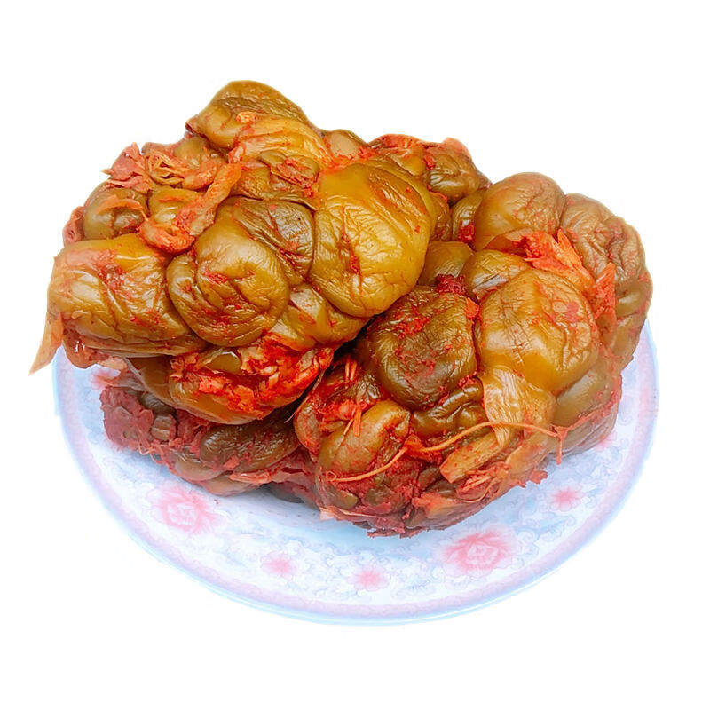涪陵榨菜五香风干脱水腌制整颗榨菜头400g5斤榨菜餐饮饭店商用装400g1
