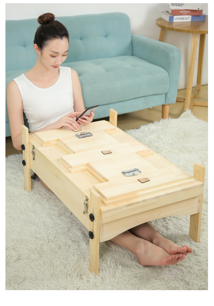 【药房直售】特大号实木艾灸箱多功能木制艾灸盒艾灸馆家庭用腰背部