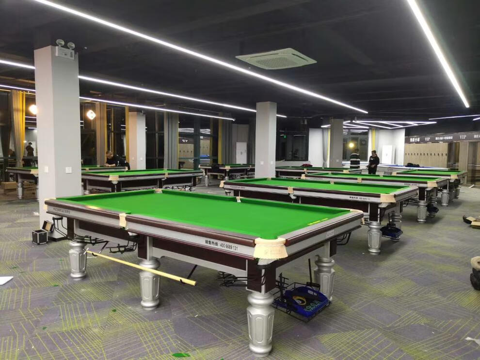 星牌桥氏同款台球桌标准多功能球桌室内家用银腿钢库黑8牌刚库星爵仕