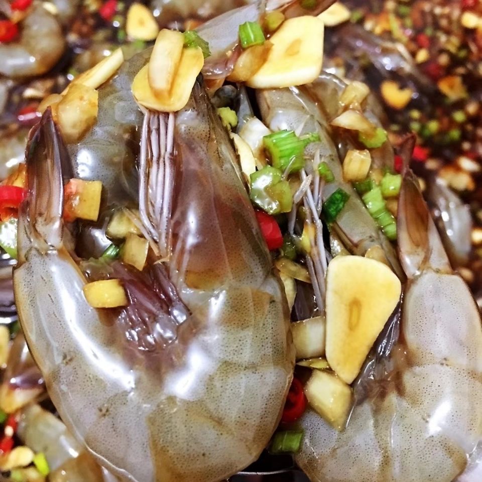 生呛大虾腌虾酱大虾新鲜对虾新鲜白虾 罗莫利得 顺丰陆运 一罐夹馅虾