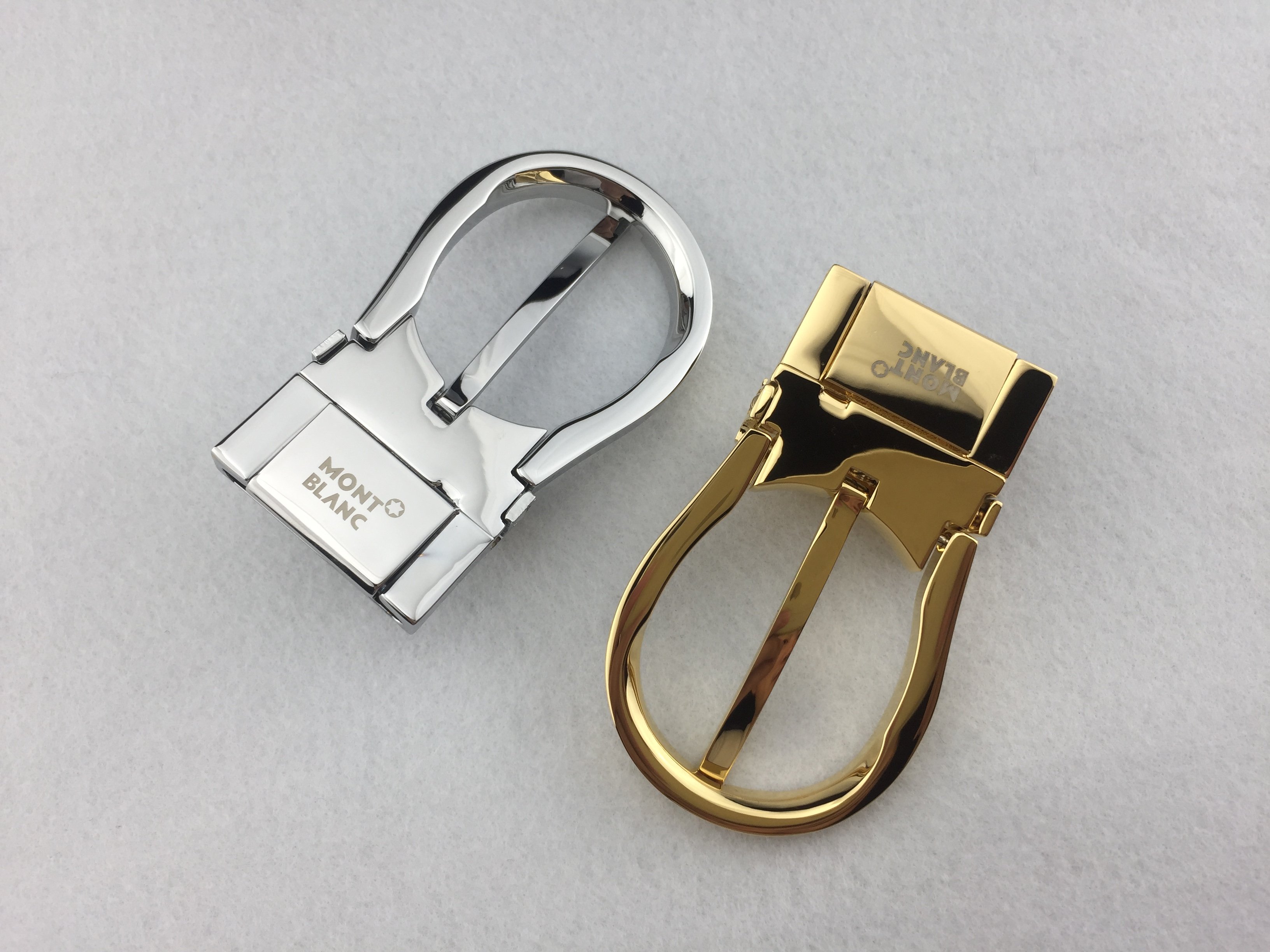 男士万宝龙皮带扣头针扣单卖铜商务裤腰带配件卡扣3530f马蹄金35