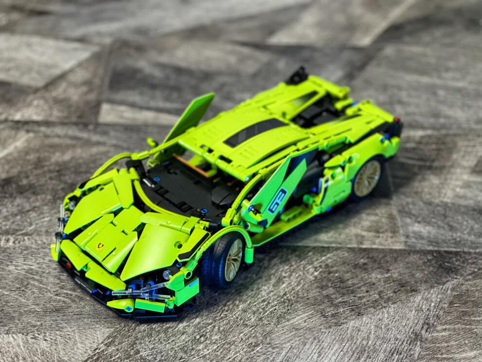 乐高lego兰博基尼拼装积木巨大型跑车机械组成年人高难度模型玩具