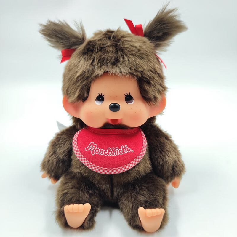 京闪配送蒙奇奇公仔正版限量版monchhichi萌趣趣蒙奇奇日本娃娃公仔
