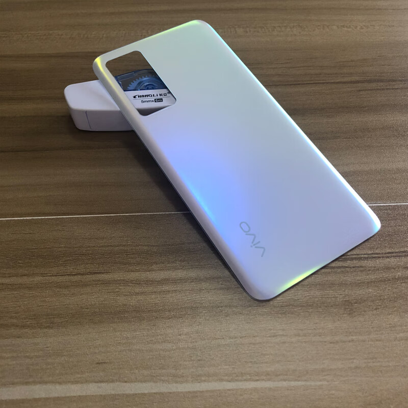 适用于vivo x50后盖x60 pro 5g加手机玻璃外壳背壳屏原力微光华彩 x50