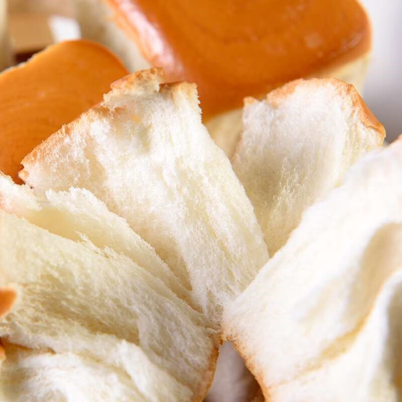 80后怀旧零食小卖部 校园老面包老式单独包装90手撕手工 3袋900克