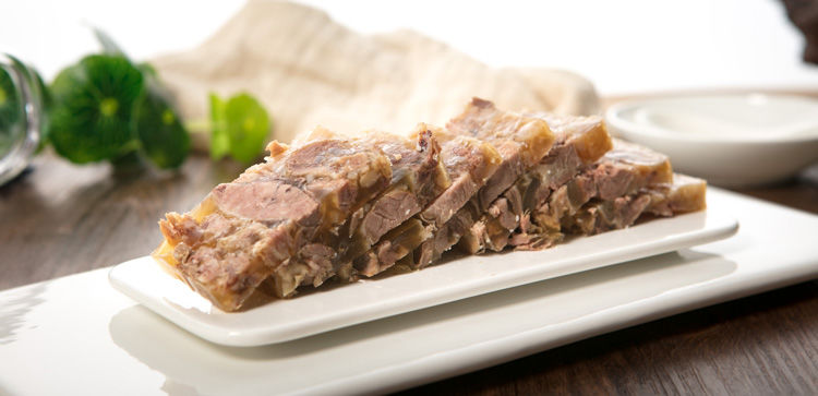 苏州特产吴穹藏书羊肉羊糕顺丰年货礼盒熟羊肉冻熟食图片色